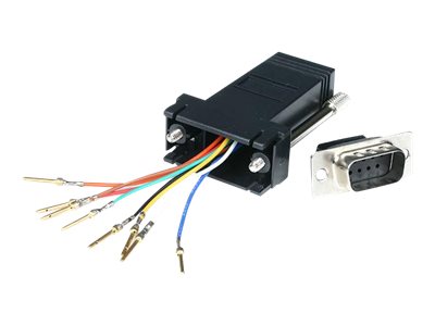 StarTech.com DB9 to RJ45 Modular Adapter - M/F - Serial adapter - DB-9 (M) to RJ-45 (F) - GC98MF - Serial adapter - DB-9 (M) to RJ-45 (F) - for StarTech.com 16 Port Enhanced RS232 Serial Console Server