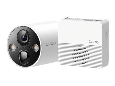 Tapo C420S1 V1 - Network surveillance camera - bullet - outdoor - dust resistant / water resistant - colour (Day&Night) - 2560 x 1440 - 2K - integrated - fixed iris - fixed focal - audio - wireless - Wi-Fi - 2.4GHz radio