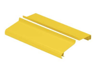 Panduit FiberRunner 6x4 Split Hinged Cover - Cable raceway cover - 2 m - yellow