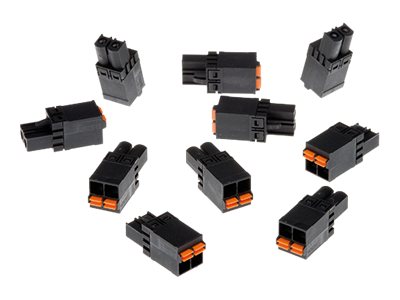 AXIS Connector A 2-pin 5.08 Straight - Camera connector (pack of 10)