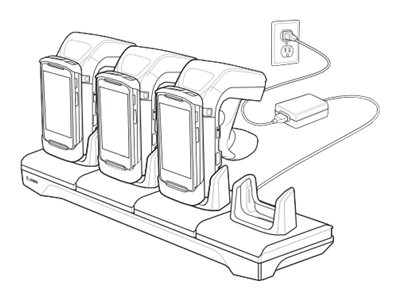 CRADLE RFD8500 4-SLOT CHARGING