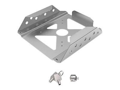 Compulocks Mac Mini Security Mount with Keyed Cable Lock - System security kit - silver - for Apple Mac mini