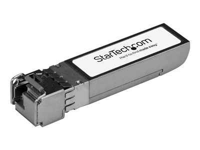 StarTech.com Cisco SFP-10G-BX20D-I Compatible SFP+ Module, 10GBASE-BX, 10 Gigabit Ethernet Bi-Directional (BiDi) Fiber Single Strand SFP+, LC 20km, Cisco ASR9000ASR1000, NCS5500, Downstream - Lifetime Warranty (SFP-10G-BX20D-I-ST) - SFP+ transceiver module (equivalent to: Cisco SFP-10G-BX20D-I) - 10 GigE - 10GBase-BX-D - LC single-mode - up to 20 km - 1270 nm / 1330 nm