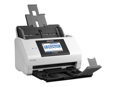 Epson WorkForce DS-790WN - Document scanner - Duplex - A4/Legal - 600 dpi x 600 dpi - up to 45 ppm (mono) / up to 45 ppm (colour) - ADF (100 sheets) - up to 7000 scans per day - USB 3.0, Gigabit LAN, USB 2.0 (Host), Wi-Fi(n)