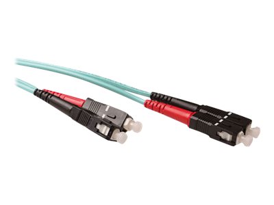 SC/SC 50/125 DUP OM3 0,50M. 1 stk