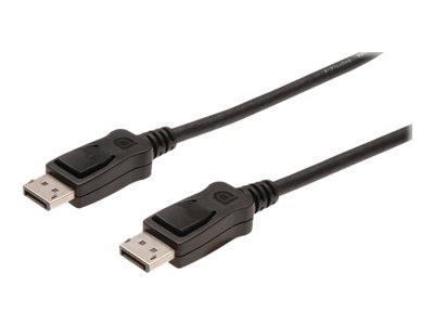 DISPLAYPORT CONNECTION CABLE M/M 3.0M W/INTERLOCK DP 1.2 CONF