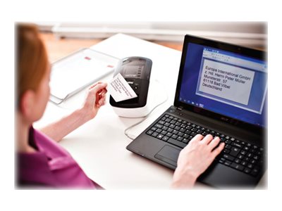 Brother QL-700 - Label printer - direct thermal - Roll (6.2 cm) - 300 x 600 dpi - up to 150 mm/sec - USB - cutter