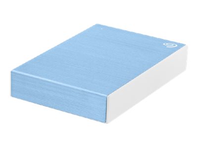 Seagate One Touch STKY2000402 - Hard drive - 2 TB - external (portable) - USB 3.0 - light blue - with Seagate Rescue Data Recovery