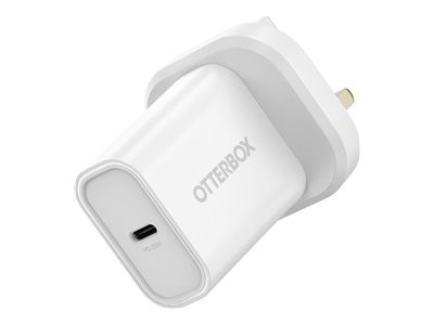 OtterBox Standard UK Wall Charger 20W - 1X USB-C 20W USB-PD White - ProPack