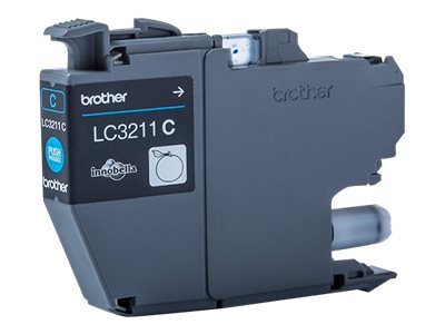 Brother LC3211C - Cyan - original - ink cartridge - for Brother DCP-J572, DCP-J772, DCP-J774, MFC-J890, MFC-J895