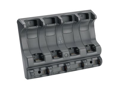 FOUR SLOT CHARGE ONLY CRADLE WITH SPARE BATT CHARGING IN