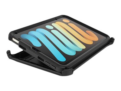OtterBox Defender Series - Protective case for tablet - polycarbonate, synthetic rubber - black - for Apple iPad mini (6th generation)