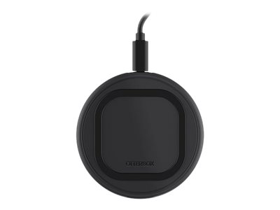 OtterBox - Wireless charging pad - 10 Watt - black
