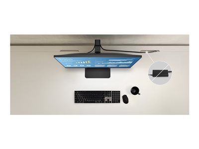 LG 24BA450-B - LED monitor - 24\" (23.8\" viewable) - 1920 x 1080 Full HD (1080p) @ 100 Hz - IPS - 250 cd/m² - 1300:1 - 5 ms - HDMI, VGA, DisplayPort - speakers