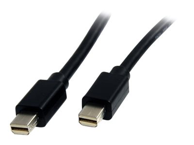 StarTech.com 2m Mini DisplayPort 1.2 Cable M/M Mini DisplayPort 4k - DisplayPort cable - Mini DisplayPort (M) to Mini DisplayPort (M) - 2 m - black