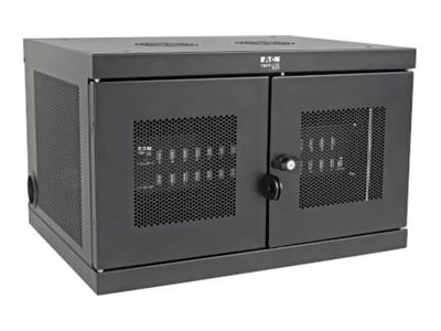 Eaton Tripp Lite Series 32-Device USB Charging Station Cabinet with Sync for Smartphones, Wall Mount and Desktop Options, 230V, Schuko CEE7 to C13 Plug, Black - Multi-device charger cabinet - with circuit breaker - desktop, wall mountable - black - f