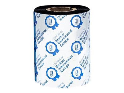 Brother Standard - 80 mm x 300 m - print ribbon (pack of 12) - for Brother TD-4420TN, TD-4520TN, TD-4650TNWB, TD-4650TNWBR, TD-4750TNWB, TD-4750TNWBR