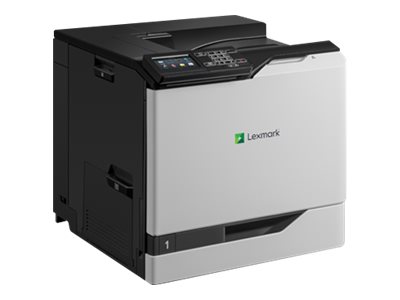 Lexmark CS820dtfe - Printer - colour - Duplex - laser - A4/Legal - 1200 x 1200 dpi - up to 57 ppm (mono) / up to 57 ppm (colour) - capacity: 1200 sheets - USB 2.0, Gigabit LAN, USB 2.0 host