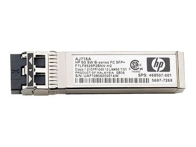 HP 8Gb Shortwave B-series FC SFP+ 1 Pack