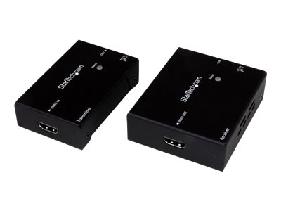 StarTech.com HDMI over CAT5e / CAT6 Ethernet Extender with HDBaseT - 4K@115ft, 1080p@230ft - HDMI Video Transmitter and Receiver Kit w/ POC (ST121HDBTE) - Video/audio extender - over CAT 5e/6 - up to 70 m - for P/N: ST121HDBTRP, ST124HD4K, SVA12M2NEUA, SVA12M5NA