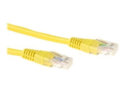 CAT6 U/UTP LSZH YELLOW   1.00M. 1 stk
