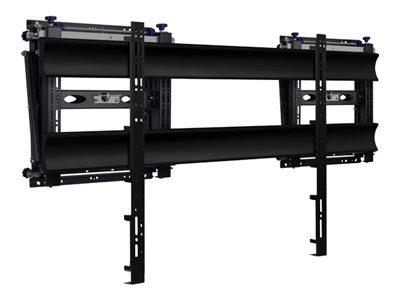 B-TECH PRO Install - Mounting kit (wall mount) - for flat panel - black - screen size: 80\"-120\" - mounting interface: up to 1600 x 800 mm