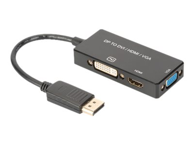 DISPLAYPORT 3IN1 CONVERTERCABLE DISPLAYPORT 3IN1 CONVERTERCABLE