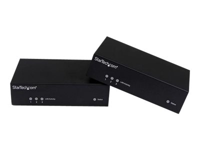 StarTech.com HDMI over CAT5 HDBaseT Extender - Power over Cable - IR - RS232 - 10/100 Ethernet - Ultra HD 4K - 330 ft (100m) (ST121HDBT5) - Video/audio/infrared/serial extender - over CAT 5 - up to 100 m - for P/N: SVA12M2NEUA, SVA12M5NA