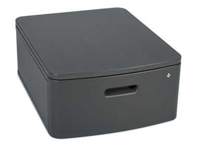 Draaibaar printerkastje (25 cm. met opbergruimte)