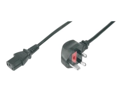 POWER CORD UK PLUG 90A ANGLED - C13 M/