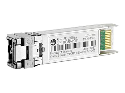 HPE X130 - SFP+ transceiver module - 10GbE - 10GBase-ER - LC - up to 40 km - for HP A5800, HPE 12504, 5120, 5500, 5800, 59XX, 75XX, A5800, FlexFabric 1.92, 11908, 12902