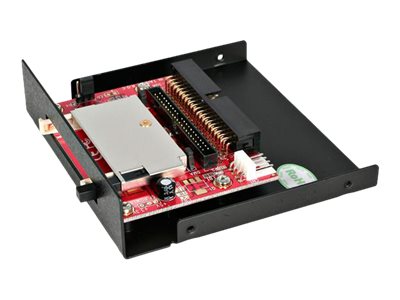 StarTech.com 3.5in Drive Bay IDE to Single CF SSD Adapter Card Reader (35BAYCF2IDE) - Card reader - 3.5\" (CF I, CF II, Microdrive) - IDE