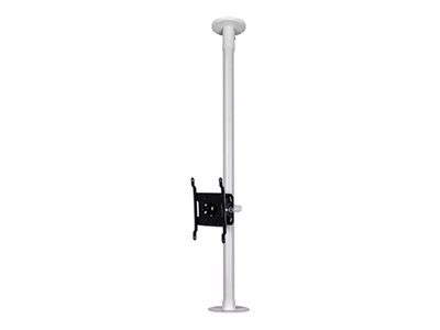 B-TECH System V BT5964 - Mounting kit (ceiling mount) - for LCD TV / camera - with tilt adjustment - white - screen size: up to 47\" - mounting interface: up to 200 x 200 mm