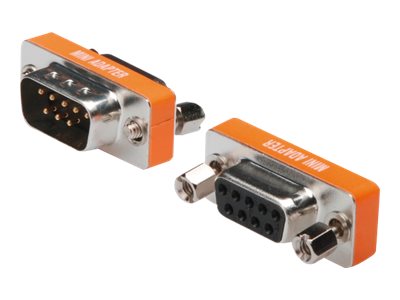 ZERO MODEM ADAPTER D-SUB9 METAL HOUSING
