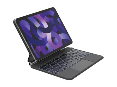 Belkin Connect Pro - Keyboard and folio case (protective case) - with magnetic stand - with trackpad - backlit - wireless - Bluetooth