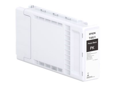 Epson T48U1 - 350 ml - photo black - original - ink cartridge - for SureColor SC-P8500D