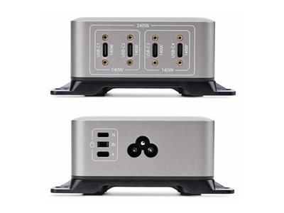 4-Port USB-C Charger, 240W Total