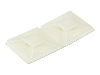 100 Adhesive Cable Tie Mounts (4.6mm)