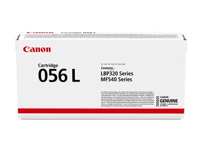 Canon 056 L - Black - original - toner cartridge - for ImageCLASS MF543dw, i-SENSYS LBP325x, MF542x, MF543x, MF552dw, MF553dw