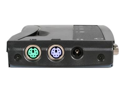 StarTech.com 4 Port Black PS/2 KVM Switch Kit with Cables - 4 Port PS2 KVM Switch - KVM Switch with Cables - VGA KVM Switch (SV411K) - KVM switch - 4 x KVM port(s) - 1 local user - desktop - for P/N: SVECON6
