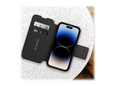 Strada iPhone 14 Pro Shadow BLK PolyBag