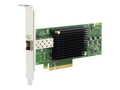 Emulex 16Gb (Gen 6) FC Single-port HBA - Host bus adapter - PCIe 3.0 x8 low profile - 16Gb Fibre Channel - for ThinkSystem SR250, SR530, SR630 V2, SR645, SR650 V2, SR665, SR850 V2, ST250, ST650 V2