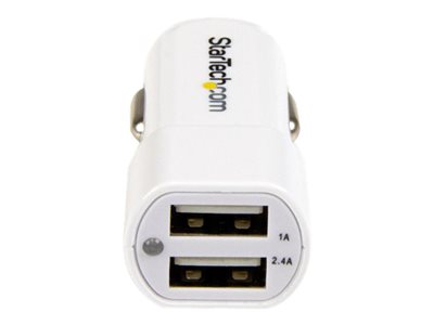 DUAL-PORT USB CAR CHARGER - 17W / 3.4A