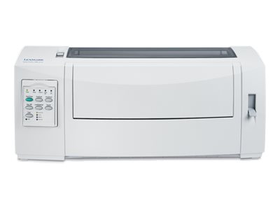 Lexmark Forms Printer 2580n+ - Printer - monochrome - dot-matrix - 297 x 559 mm - 240 x 144 dpi - 9 pin - up to 618 char/sec - USB, LAN