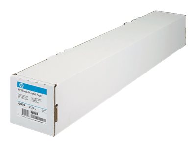 HP Universal - Wood fibre - matte - coated - 124 micron - Roll (61 cm x 45.7 m) - 90 g/m² - 1 roll(s) paper - for DesignJet 45XX, 5100, T1100, T1120, T120, T1200, T1300, T1500, T2300, T520, T920, Z5200