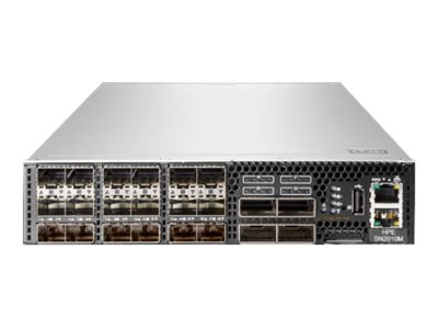 HPE StoreFabric SN2010M Half Width - Switch - L3 - Managed - 4 x 100 Gigabit QSFP28 + 18 x 10 Gigabit / 25 Gigabit SFP28 - rack-mountable - TAA Compliant