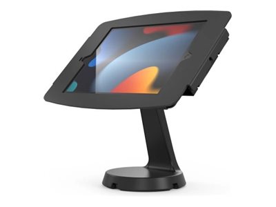 Compulocks iPad mini 8.3\" Space Enclosure Mast Counter Stand - Mounting kit (enclosure, mast stand) - for tablet - lockable - high-grade aluminium - black - screen size: 8.3\" - counter - for Apple iPad mini (6th generation), A17 Pro Wi-Fi, A17 Pro Wi-Fi + Cellular
