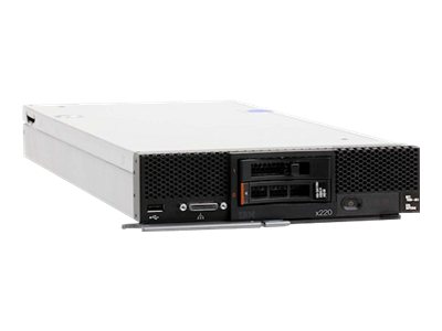 Lenovo Flex System x220 Compute Node 7906 - Server - blade 2-way - 1 x Xeon E5-2420 / up to 2.4 GHz - RAM 4 GB - SATA - hot-swap 2.5\" bay(s) - no HDD - G200eR2 - Gigabit Ethernet - no OS - monitor: none