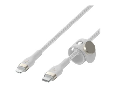 Belkin BOOST CHARGE - Lightning cable - 24 pin USB-C male to Lightning male - 1 m - white