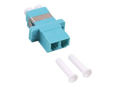 ADAPTER LC DUPLEX OM3 FL AQUA. 1 stk